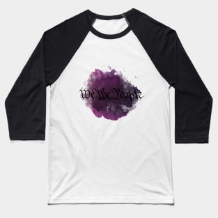 We The People Purple Baseball T-Shirt